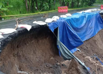 Jalan Sentolo-Nanggulan yang Putus Akibat Longsor Bakal Diperbaiki Mulai Februari 2025