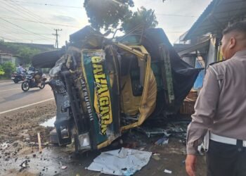 Tabrakan Beruntun di Kediri, Satu orang Tewas