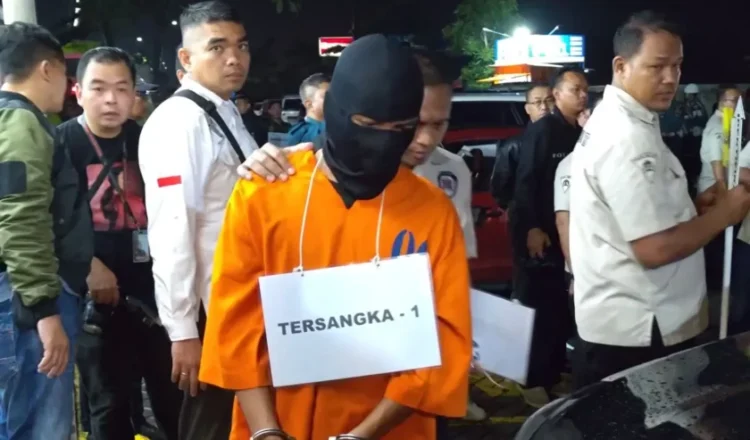 Reka Ulang Kasus Penembakan Bos Rental