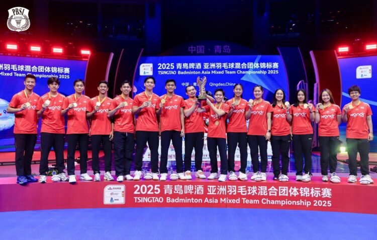 tim bulu tangkis Indonesia juara BAMTC