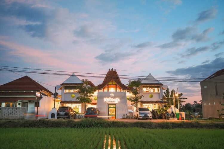 Satu diantara kafe estetik di kawasan Bantul bernama Ny. Yogk.