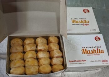 Satu diantara bakpia rekomendasi di Kulon Progo yakni bakpia Mashita