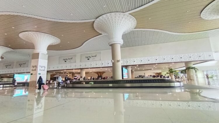 interior kawasan bandara YIA yang dirancang siap menghadapi 5 bencana