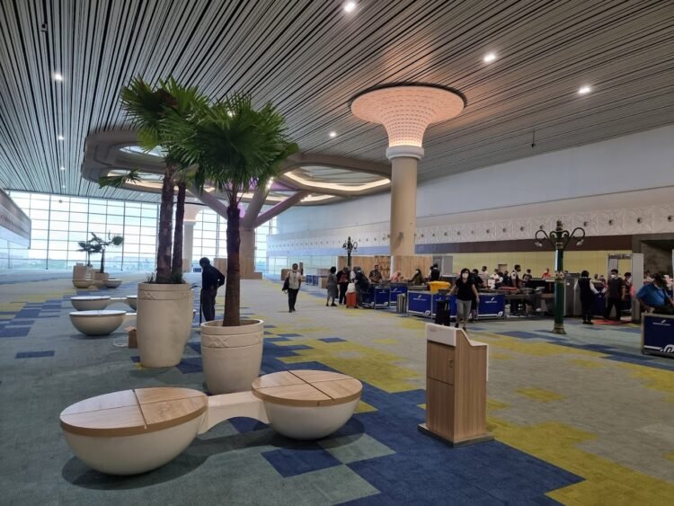 Situasi bandara YIA jelang arus mudik.