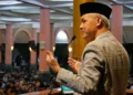 Ganjar Pranowo di acara Ramadan Public Lecture di masjid UGM