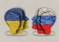 Ilustrasi ketegangan antara Ukraina dengan Rusia