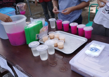 Ilustrasi jual takjil di Sleman