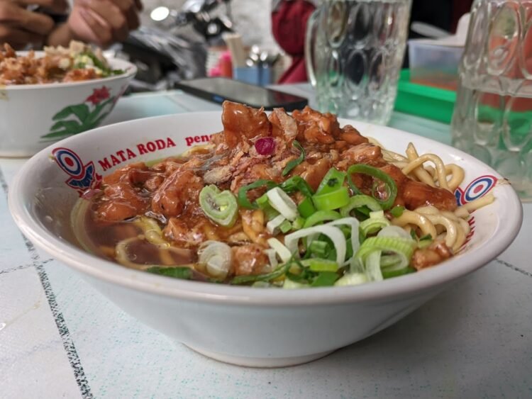 mie ayam Pak Tekun, satu diantara warung di Sleman yang patut dicoba