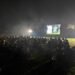 Acara nonton bareng alias nobar laga PSS Sleman vs Persis Solo digelar di Stadion Tridadi, Sleman, Selasa (11/3/2025).