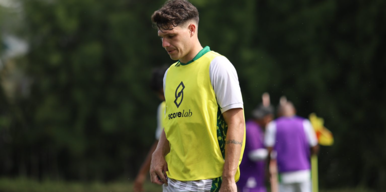 Gelandang PSS Sleman Vico Duerte