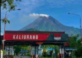 Akses masuk menuju kawasan wisata Kaliurang