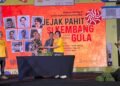 Acara tasyukan jelang produksi film Jejak Pahit Si Kembang Gula di Sleman City Hall, Selasa (15/4/2025)