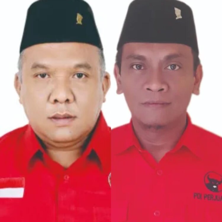 Kolase foto Ketua DPRD Bantul Hanung Raharjo dengan Ketua DPRD Kulon Progo Aris Syarifuddin