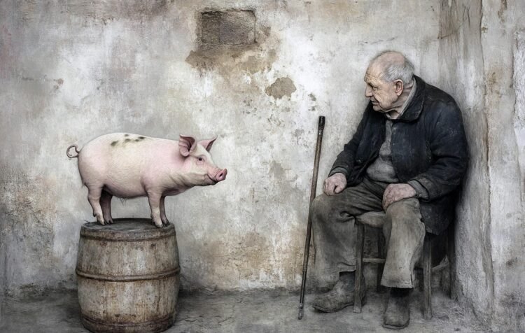 ilustrasi politik gentong babi