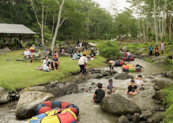 Satu diantara wisata di kawasan Kaliurang yakni Ledok Sambi