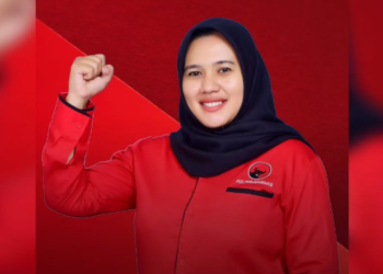 Puspita Apriani satu diantara anggota DPRD Kulon Progo dari fraksi PDI Perjuangan