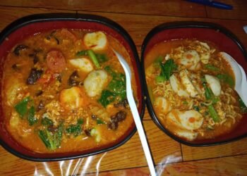 Seblak prasmanan Mak Rempong satu daintara rekomendasi kuliner seblak di kawasan Kecamatan Galur, Kulon Progo