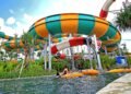 Pengunjung menikmati wahana di Waterboom Jogja. [Dok. waterboom Jogja]