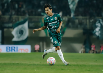 Pemain PSS Sleman Dominikus Dion