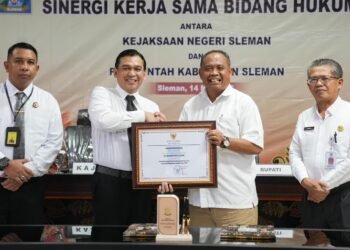 Perkuat Tata Kelola Pemerintahan, Pemkab Sleman Gandeng Kejari untuk Pendampingan Hukum