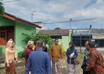 Komisi D DPRD Sleman saat melakukan sidak di SD Sarikarya, Kalurahan Margoluwih, Seyegan, Sleman