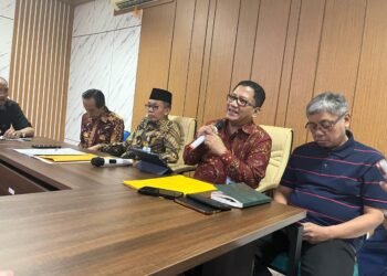 Kepala Bidang Pengelolaan Sarana dan Prasarana Pendidikan Disdik Kabupaten Sleman, Sri Adi Marsanto menyampaikan terkait upaya mitigasi agar tak lagi muncul kasus gedung sekolah rusak di Sleman, Jumat (16/5/2025)