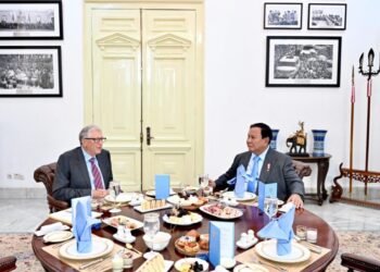 Bill Gates, melakukan kunjungan ke Indonesia dan bertemu langsung dengan Presiden Prabowo Subianto