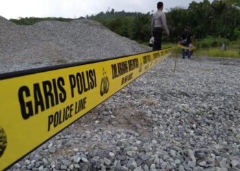 ilustrasi garis batas polisi