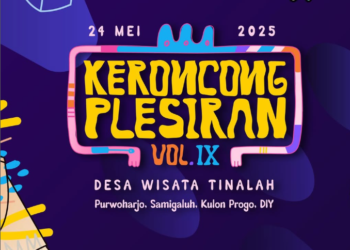 Event Keroncong Plesiran yang akan dihelat bulan Mei i2025 di Desa Tinalah, Kulon Progo