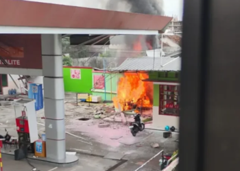 ledakan terjadi di SPBU Gedongtengen, Selasa (27/5/2025). Ada sebanyak 8 korban yang dirawat di Puskesmas Gedongtengen akibat peristiwa tersebut.