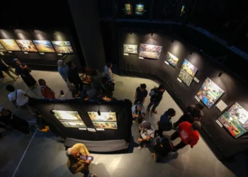 Pameran fotografi jurnalistik Pewarta Foto Indonesia atau PFI di GIK UGM dibuka mulai Kamis (1/5/2025)