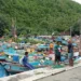Suasana di pelabuhan Sadeng. Kawasan tersebut diusulkan jadi kampung nelayan Merah Putih