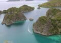 Ilustrasi kawasan Raja Ampat, Papua Barat yang saat ini tengah jadi sorotan lantaran polemik tambang nikel di wilayah tersebut