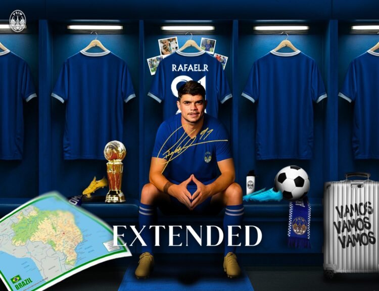 Sang predator di lini depan, Rafael de Sa Rodrigues atau Rafinha, resmi dipertahankan PSIM Jogja. (sumber : psimjogja.id)