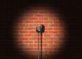 Ilustrasi stand up comedy