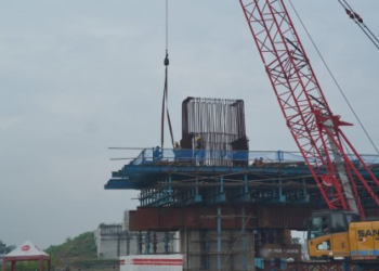 Pembangunan konstruksi tol Yogyakarta-Bawen