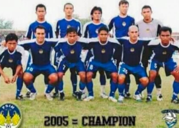 para pemain PSIM Yogyakarta yang membawa laskar mataram promosi ke Divisi Utama 2006