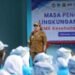 Bupati Gunungkidul Endah Subekti membuka kegiata MPLS pertama di SMK Keswari
