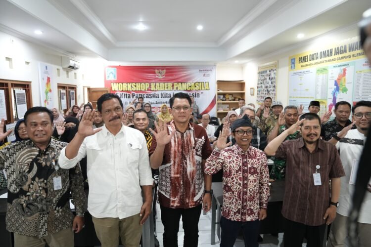 Kader Pancasila Ambarketawang Dikukuhkan, Danang Maharsa Tekankan Pentingnya Jati Diri Bangsa