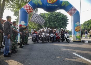Wabup Danang Lepas 1.000 Peserta Tour de Merapi 2025, Touring Santai Menjelajah Desa Wisata Sleman