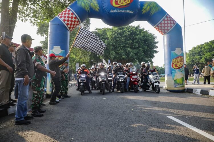 Wabup Danang Lepas 1.000 Peserta Tour de Merapi 2025, Touring Santai Menjelajah Desa Wisata Sleman
