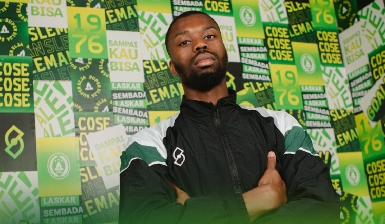 Pemain anyar PSS Sleman untuk lini tengah, Frederic Injai