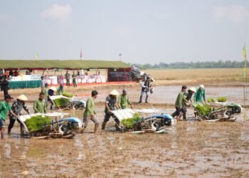mengerahkan kekuatan baru untuk mendukung program ketahanan pangan nasional. (tniad.mil.id)