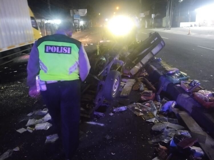 Motor viar yang tertabrak.