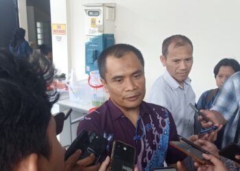 Kepala Kominfo Sleman Budi Santosa memberi keterangan terkait pengaktifan free WiFi padukuhan, Rabu (30/7/2025)