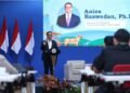 Mantan Gubernur DKI Jakarta, Anies Baswedan, memberikan kuliah tamu di Global Summer Week 2025. (tangkapan layar : ugm.ac.id)