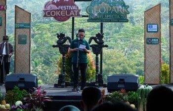 Pembukaan Festival Cokelat Nglanggeran dan Geopark Night Specta Vol. 7.0
