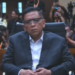 Sekjen DPP PDI Perjuangan Hasto Kristiyanto menyimak pembacaan vonis terkait kasus Harun Masiku di Pengadilan Tipikor Jakarta, Jumat (25/7/2025)