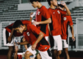 Para penggawa Timnas Indonesia melakukan latihan jelang menghadapi partai final Piala AFF menghadapi Vietnam, Selasa (29/7/2025)