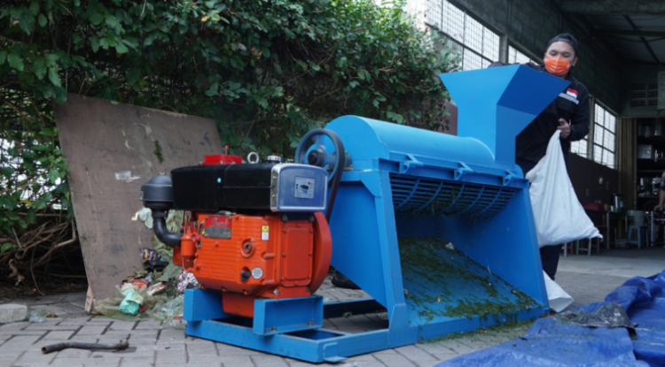 Satu di antara produk mesin tepat guna buatan Madanitec asal Bantul